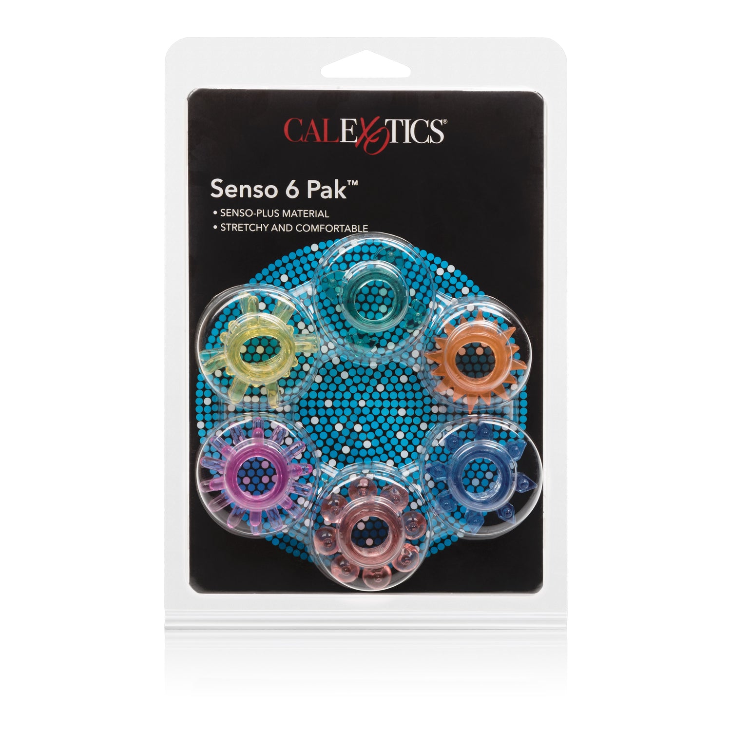 CalExotics Senso 6 Pack — cock ring at Stuffgoodies