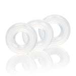 CalExotics Set of 3 Silicone Stacker Rings — cock ring at Stuffgoodies