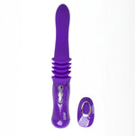 "Monroe USB Rechargeable Silicone Thrusting Portable Love Machine - Purple MTLM15102-L2"