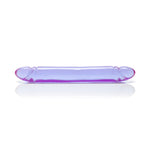 CalExotics Reflective Gel Smooth Double Dong - Purple — purple dildo at Stuffgoodies