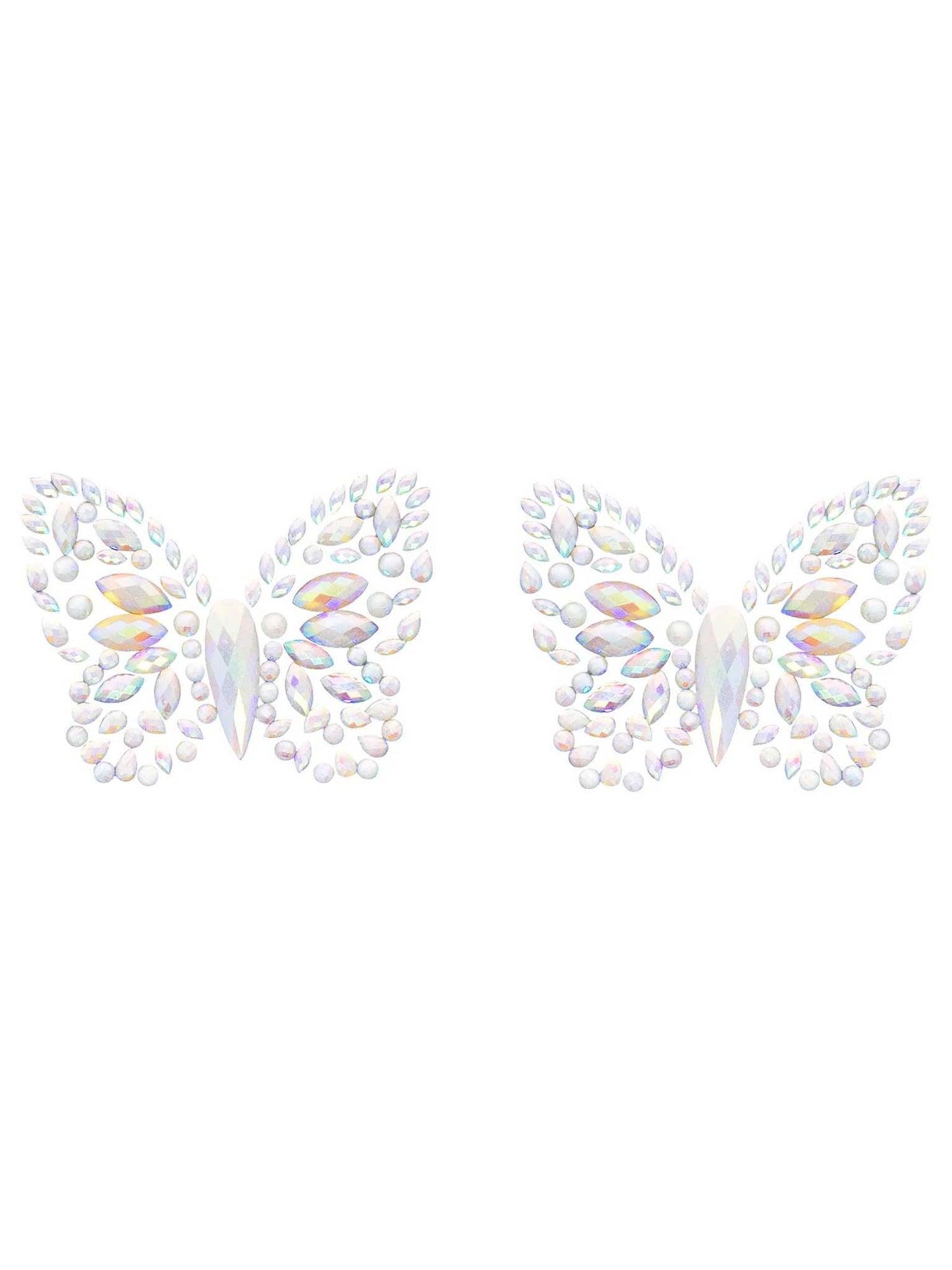 Leg Avenue Chrysalis Sticker Nipple Pasties - Glow in the Dark — intimate product at Stuffgoodies