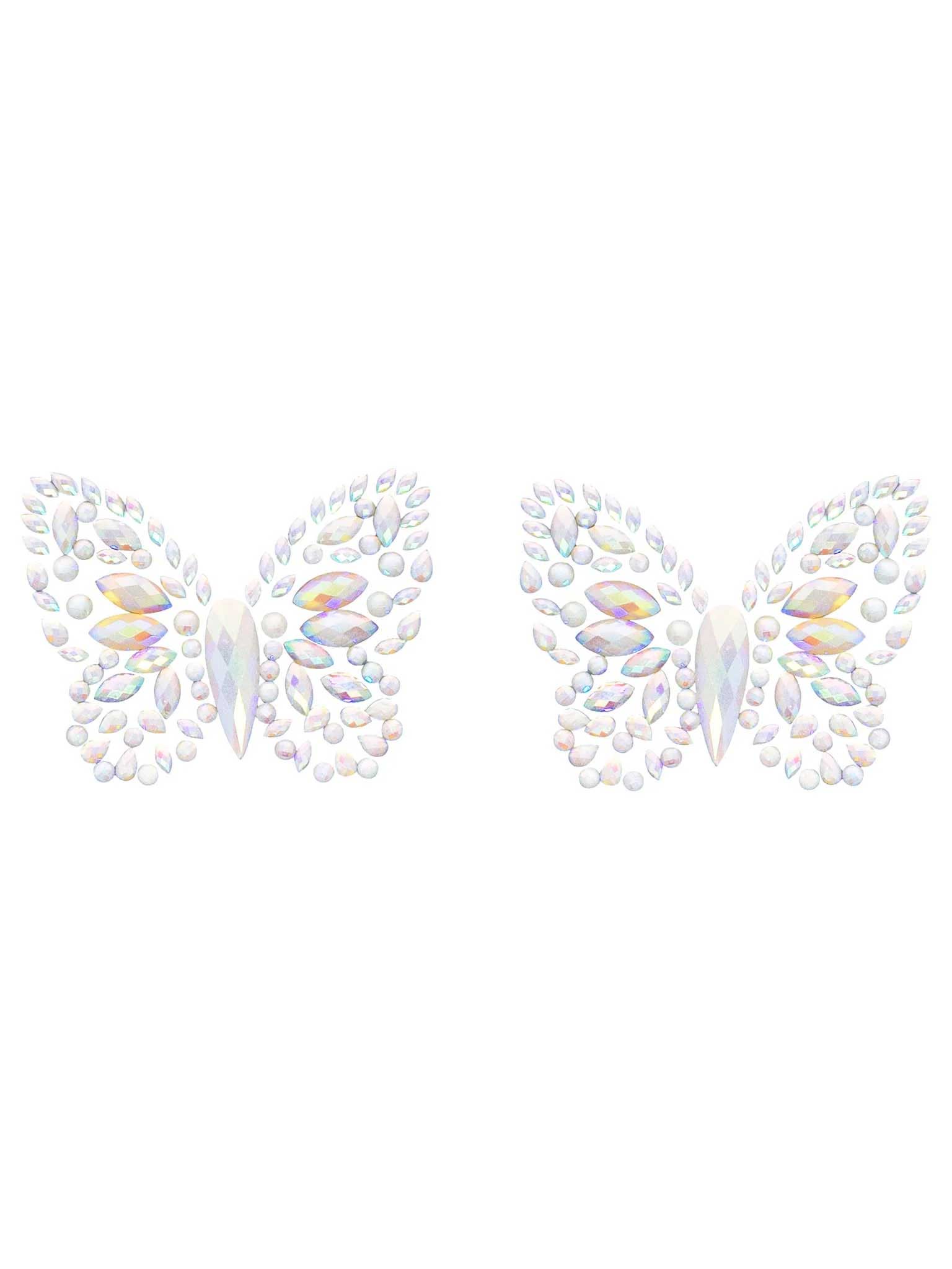 Leg Avenue Chrysalis Sticker Nipple Pasties - Glow in the Dark — intimate product at Stuffgoodies