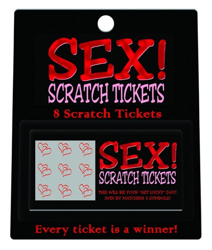"Sex! Scratch Tickets KG-BGR145"