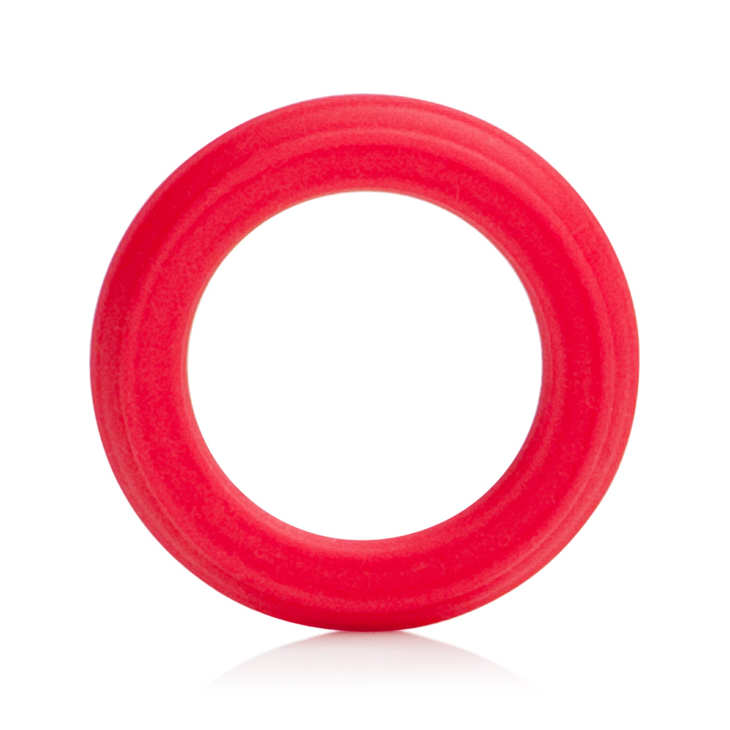 CalExotics Caesar Silicone Ring - Red — red cock ring at Stuffgoodies