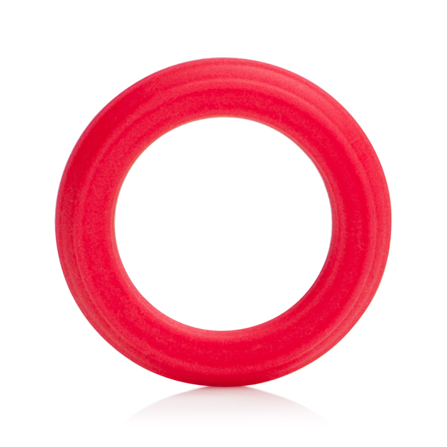 CalExotics Caesar Silicone Ring - Red — red cock ring at Stuffgoodies