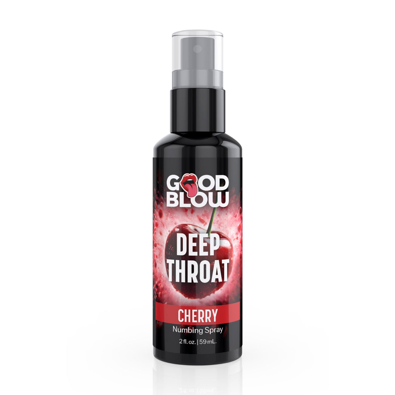 XR Brands — Deep Throat Spray 1oz - Cherry (GB-AH588-CHERRY)