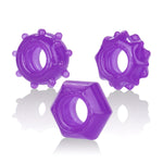 CalExotics Reversible Ring Set - Purple — purple cock ring at Stuffgoodies