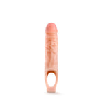 "Performance - 9 Inch Cock Sheath Penis Extender - Vanilla BL-26583"