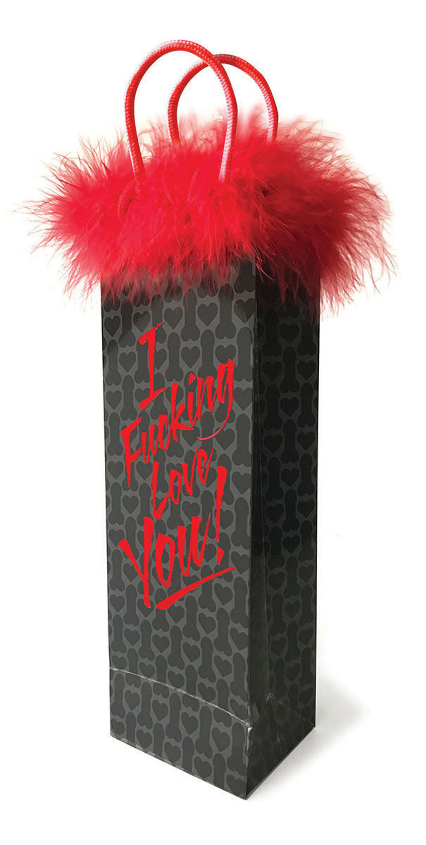 Little Genie I Fucking Love You - Gift Bag — red intimate product at Stuffgoodies
