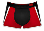 "Retro Sport Panel Short - Small - Black/ Red MP-155265BRSL"