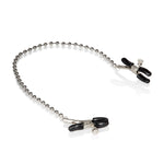 CalExotics Silver Beaded Nipple Clamps — bondage toy at Stuffgoodies