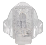 "Foil Pack Vibrating Tongue Teaser - Clear SE8000851"