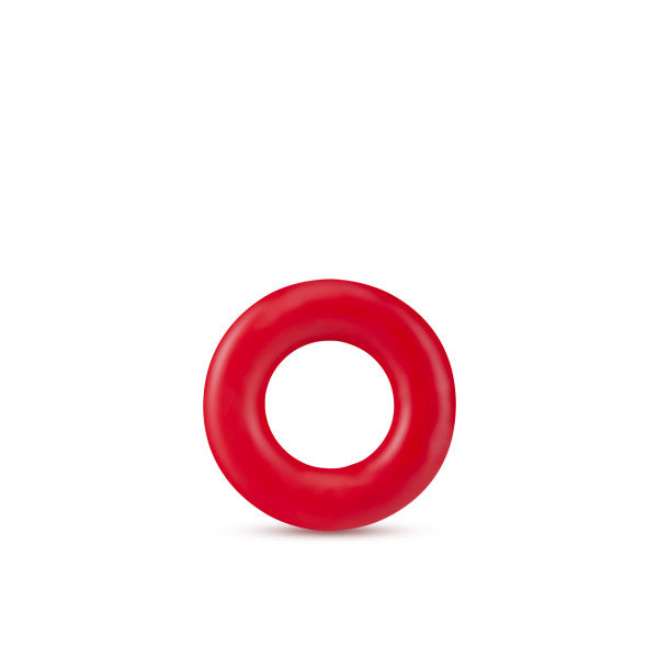 Blush Stay Hard - Donut Rings - Red — red cock ring at Stuffgoodies