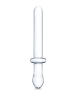"9.25 Inch Classic Smooth Dual-Ended Dildo - Clear GLAS-166"
