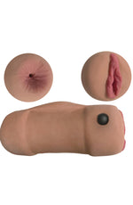 "Mistress Double Stroker Callie and Chloe - Latte CN-07-0845-12"