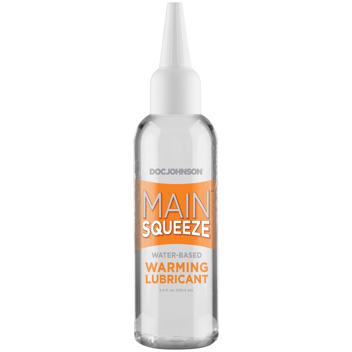 Doc Johnson Main Squeeze - Warming - 3.4 Fl. Oz. — lubricant at Stuffgoodies