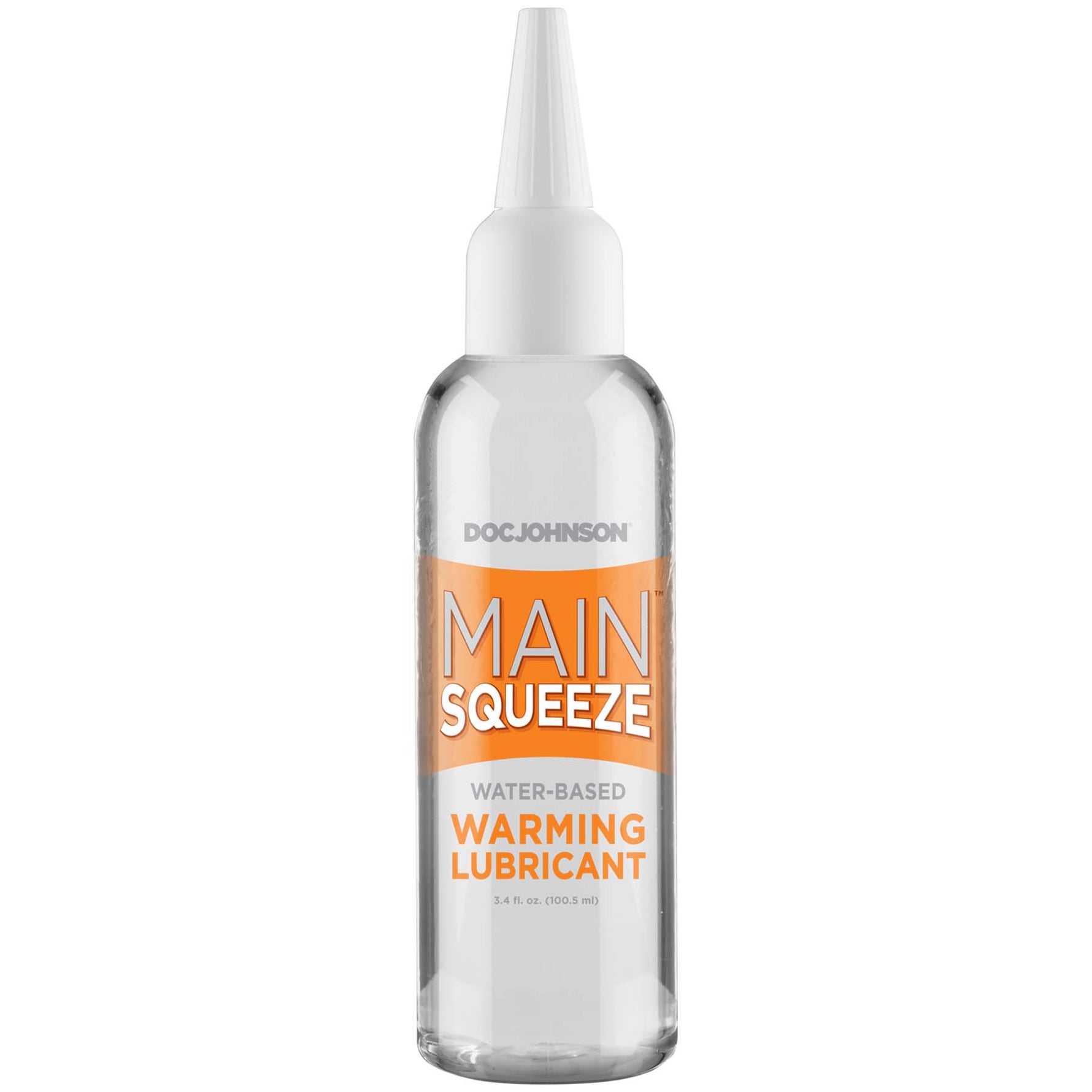 Doc Johnson Main Squeeze - Warming - 3.4 Fl. Oz. — lubricant at Stuffgoodies