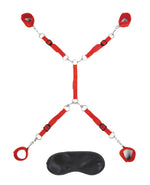 Electric Novelties — 7 Pc Bed Spreader - Red (EL-LF1328-RED)