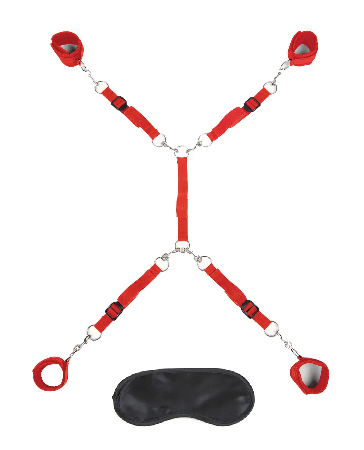 Electric Novelties — 7 Pc Bed Spreader - Red (EL-LF1328-RED)