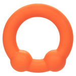 "Alpha Liquid Silicone Dual Ball Ring - Orange Orange SE1492122"