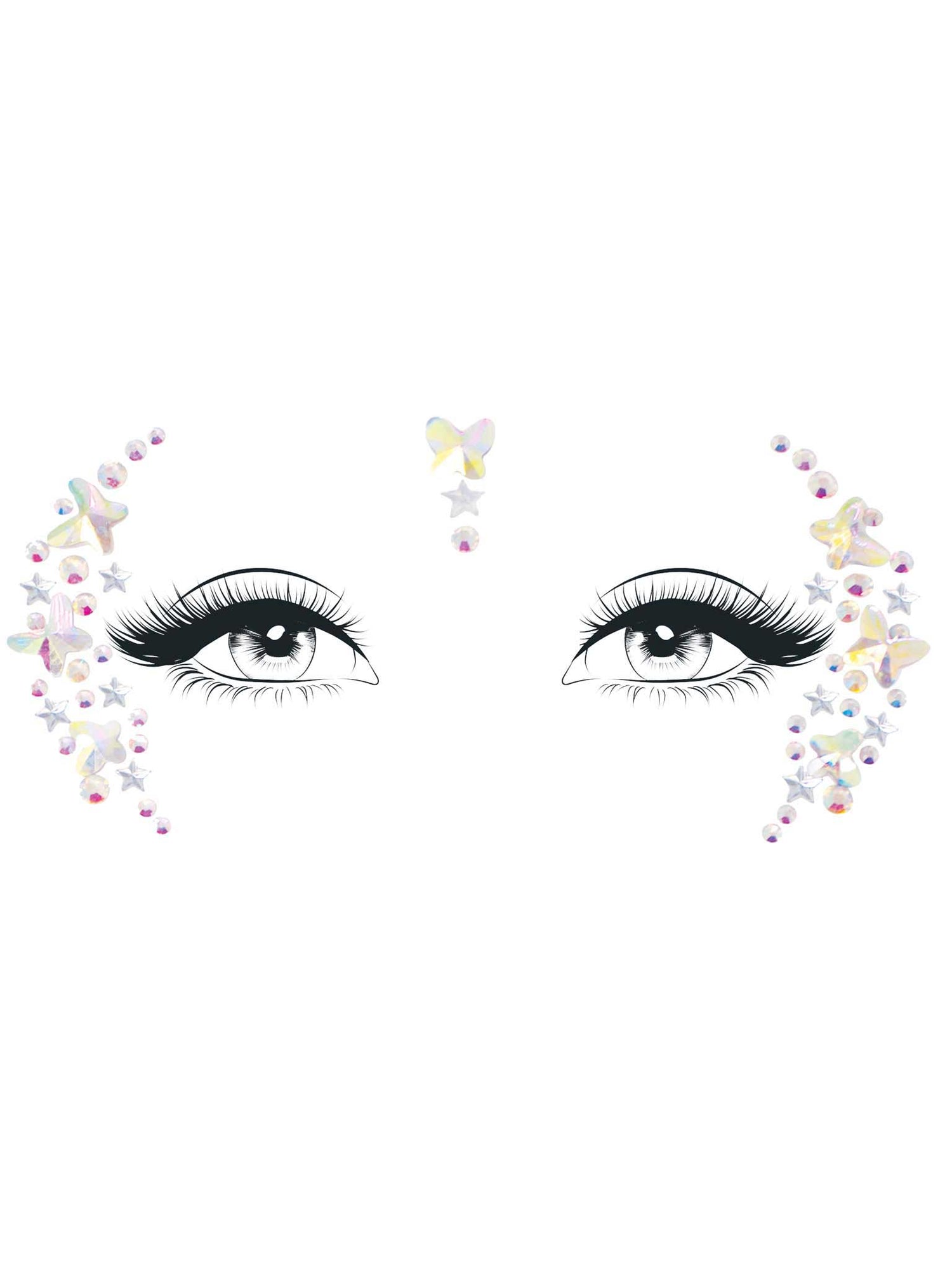 "Elera Adhesive Face Jewels LA-EYE044"