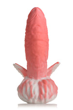XR Brands — Pegasus Pecker Winged Silicone Dildo - Pink/white (CC-AH239-PNK)