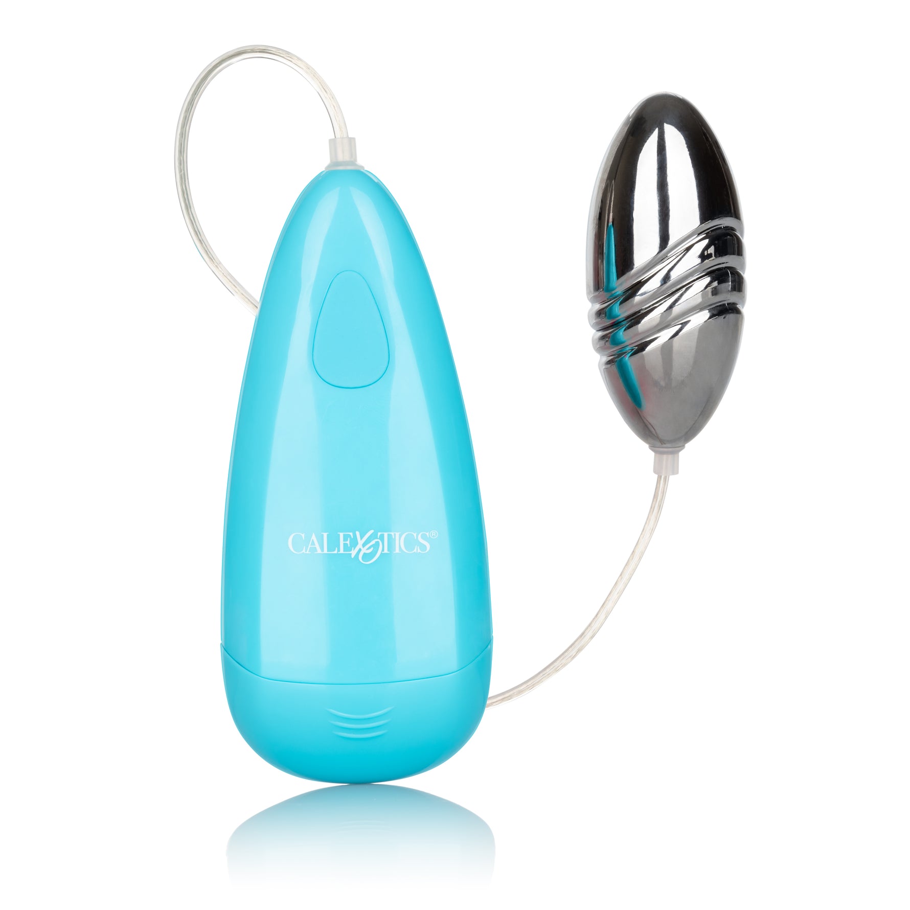 CalExotics Waterproof Gyrating Bullet - Blue — blue bullet vibrator at Stuffgoodies