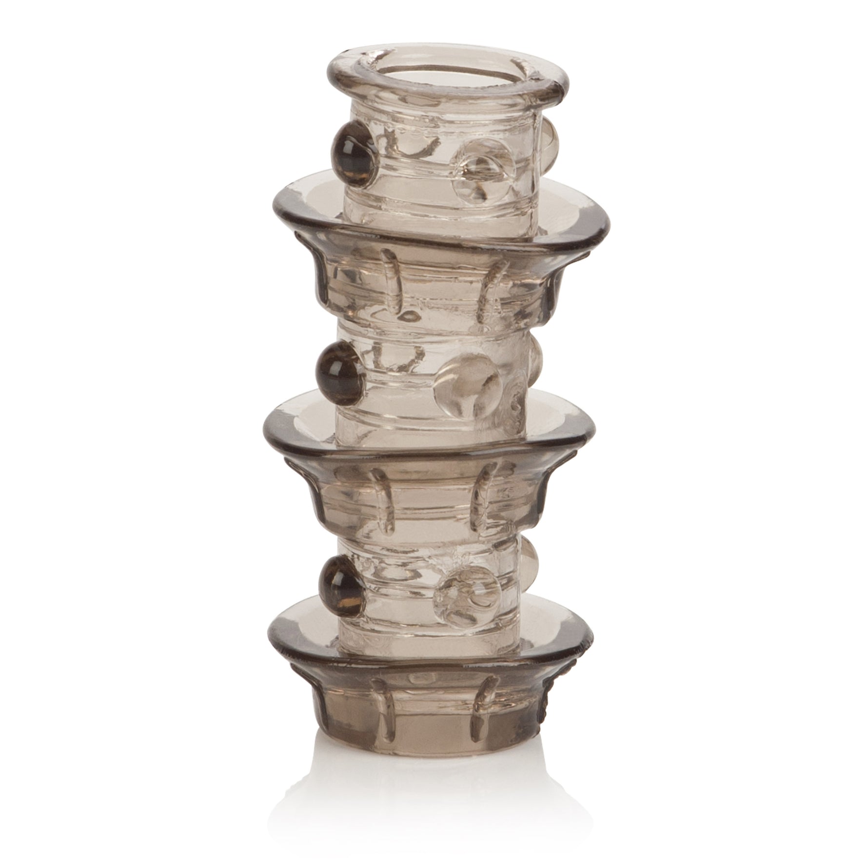 CalExotics Dr. Joel Kaplan Beaded Girth Ring Triple Stacker — cock ring at Stuffgoodies