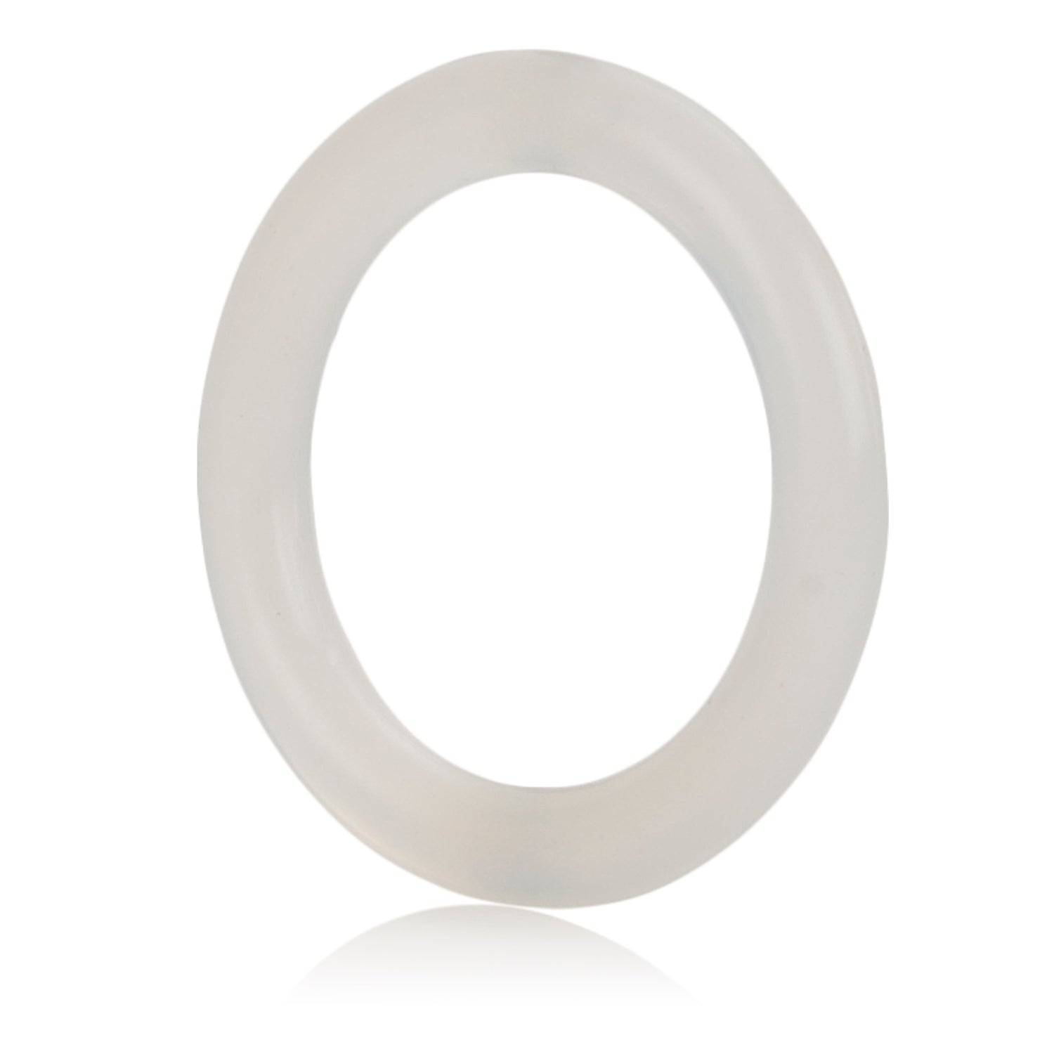 CalExotics Dr. Joel's Silicone Prolong Ring - Smooth Clear — clear cock ring at Stuffgoodies