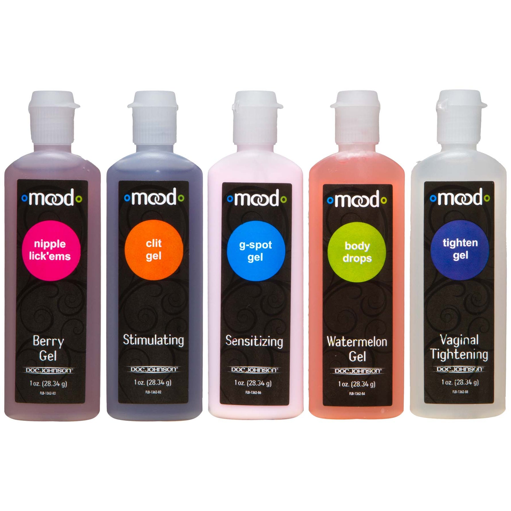 Doc Johnson Mood - Pleasure for Her - 5 Pack — intimate product at Stuffgoodies