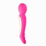 "Zoe Twisty Dual Vibrating Pleasure Wand - Pink MTAV302-PK"