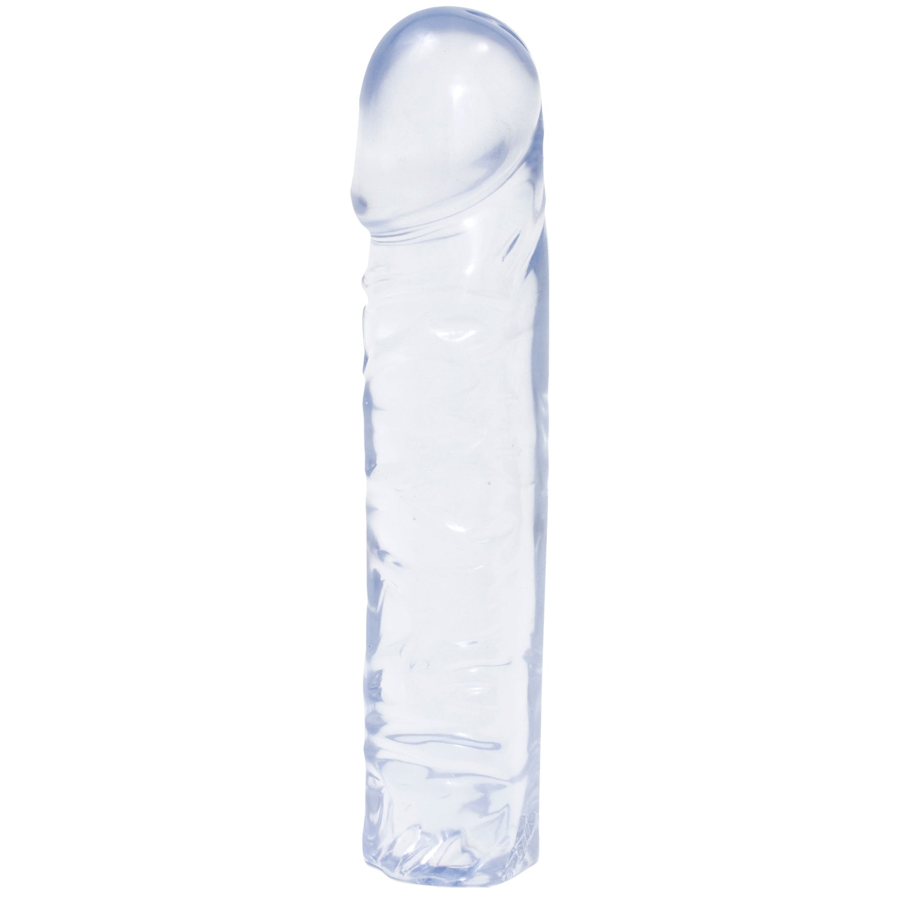 "Crystal Jellies Classic Dong 8 Inch - Clear DJ0285-02"