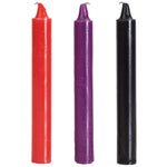Doc Johnson Japanese Drip Candles Set of 3 - Assorted Colors — multi intimate product at Stuffgoodies