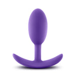 "Luxe - Wearable Vibra Slim Plug - Medium - Purple BL-11861"