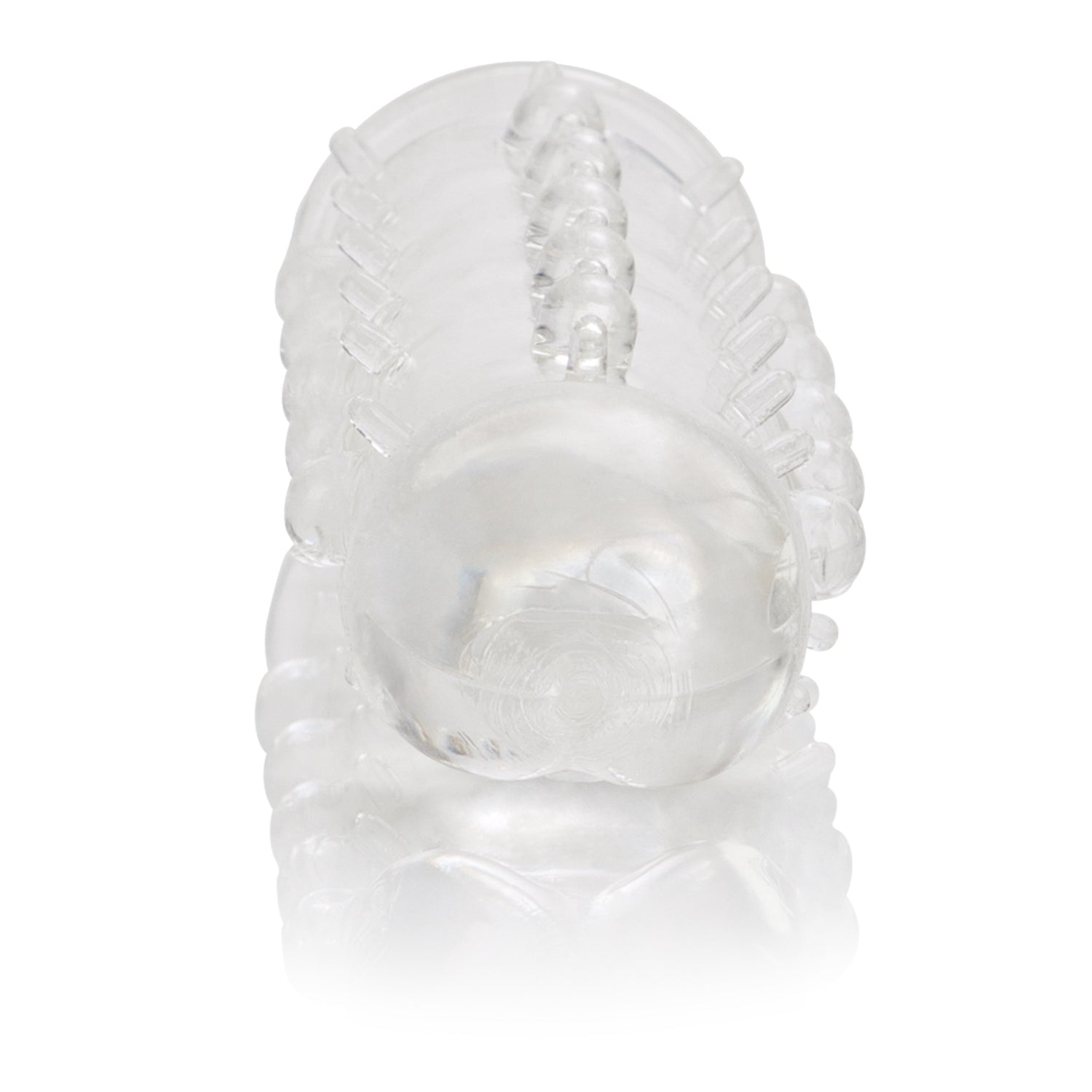 CalExotics Stud Extender Clear With Supporting Ring — cock ring at Stuffgoodies