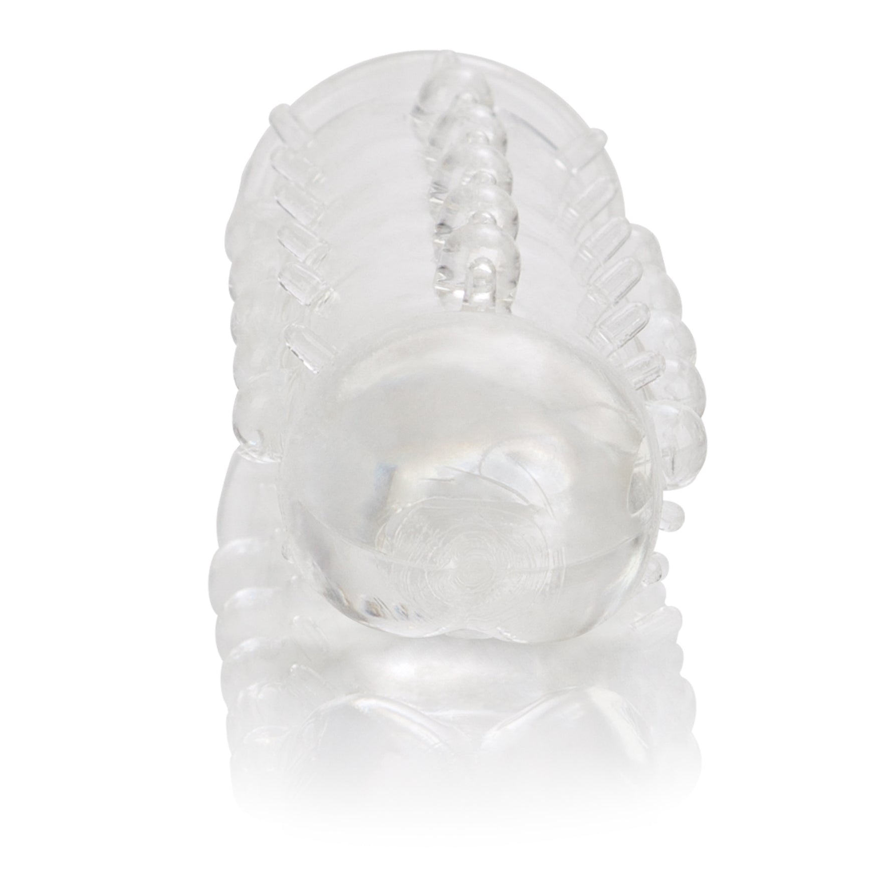 CalExotics Stud Extender Clear With Supporting Ring — cock ring at Stuffgoodies