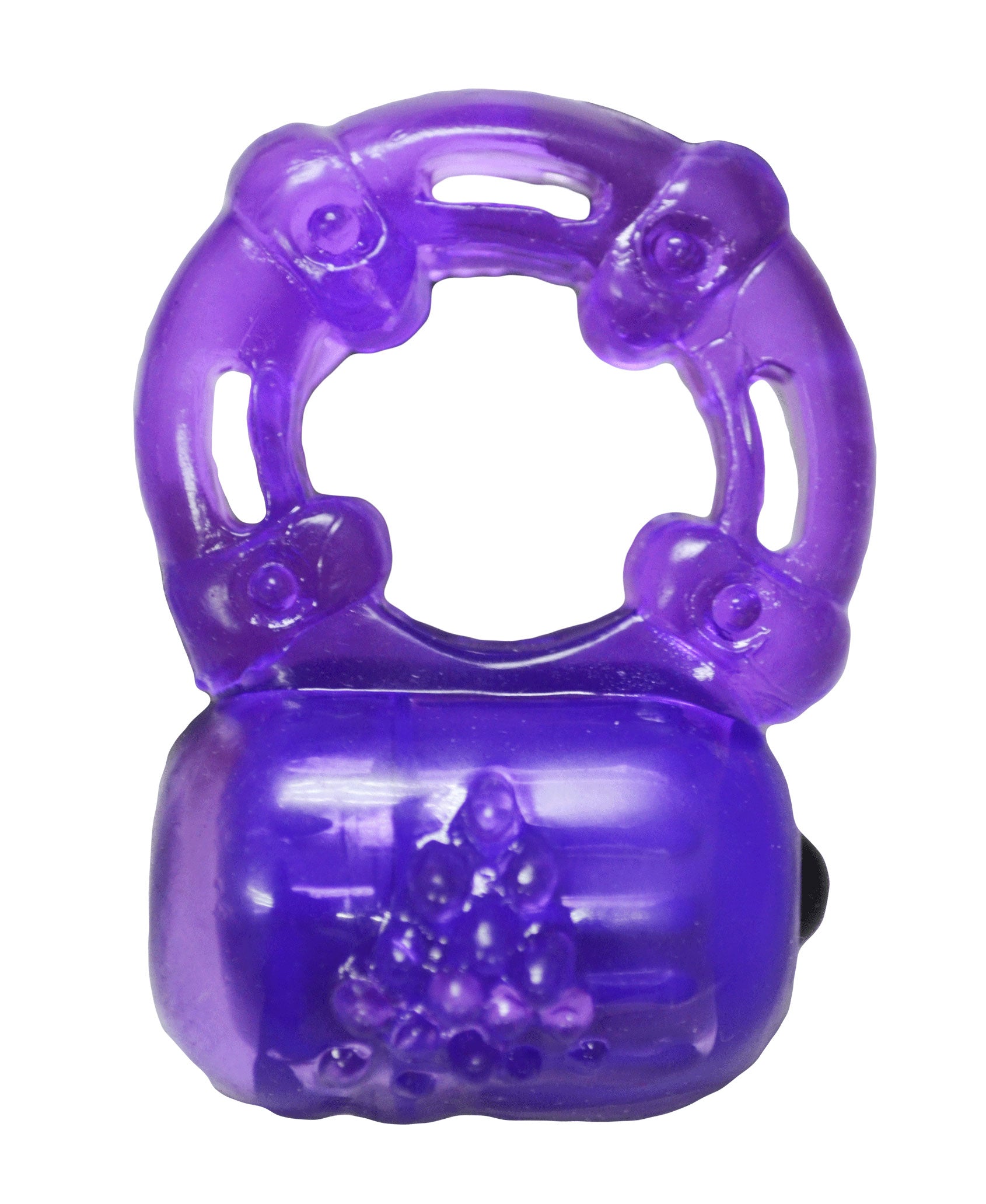 Top Cat Toys Reusable Cock Ring - Purple — purple cock ring at Stuffgoodies