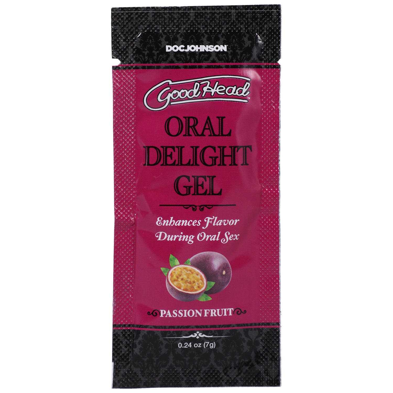"Goodhead - Oral Delight Gel - Passion Fruit - 0.24 Oz DJ1387-41-BU"