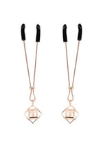 "Brat Pearl Nipple Clips - Rose Gold SS09845"