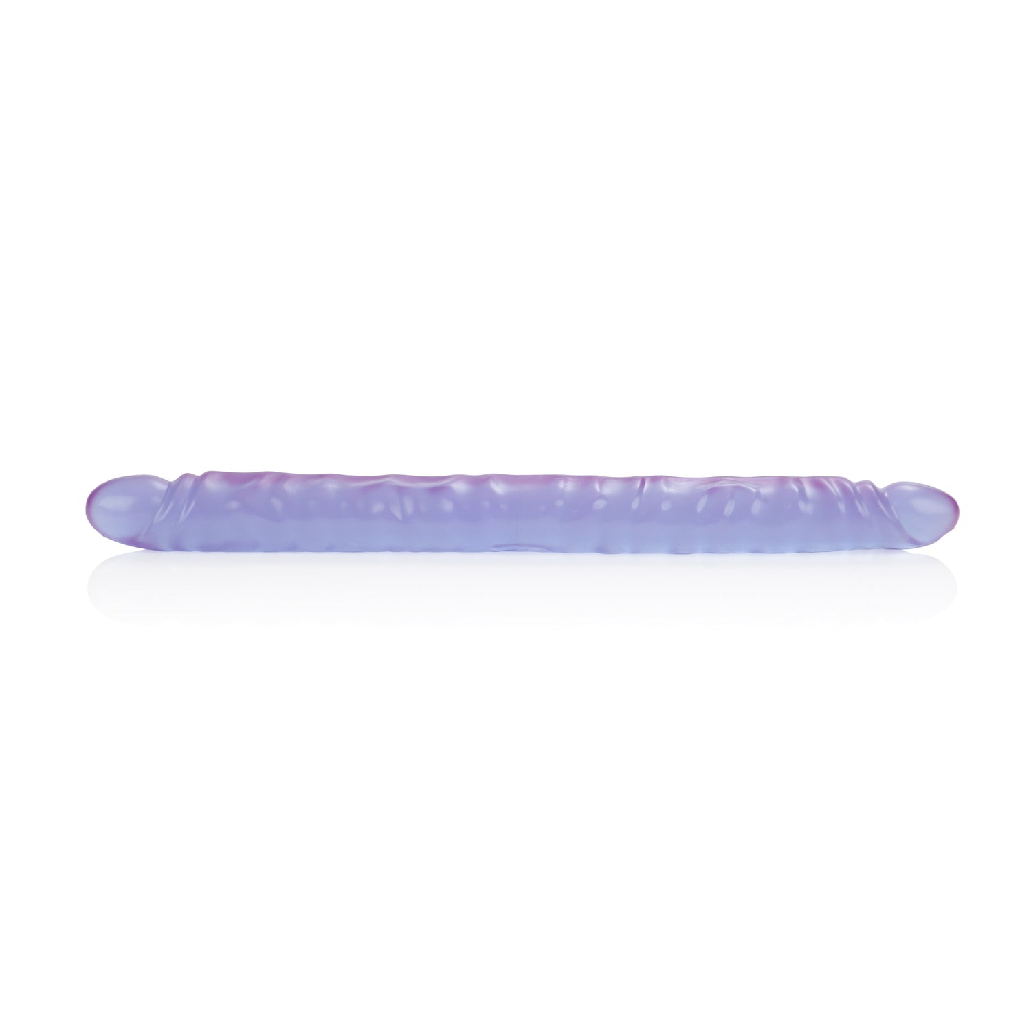 CalExotics Slim Jim Duo 17 Inches Veined Super Slim Dong - Purple — purple dildo at Stuffgoodies