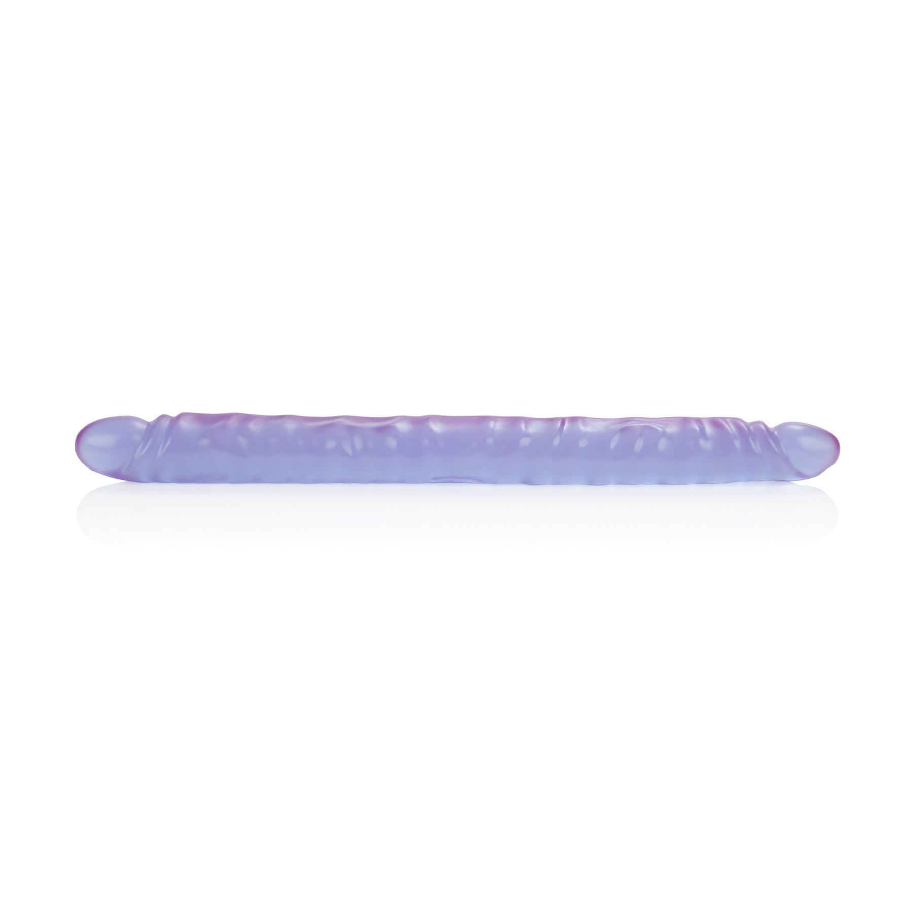 CalExotics Slim Jim Duo 17 Inches Veined Super Slim Dong - Purple — purple dildo at Stuffgoodies