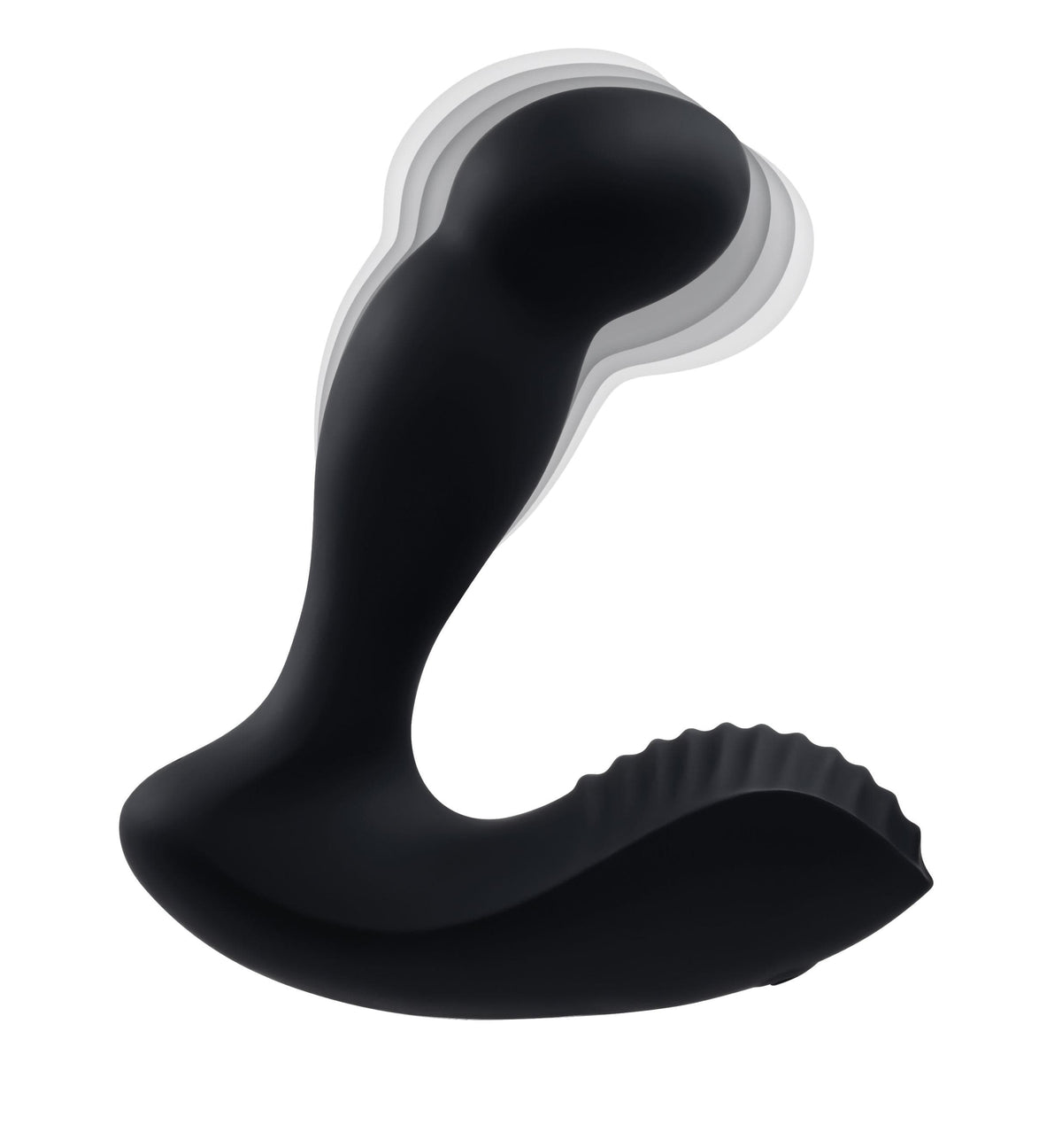adams come hither prostate massager black