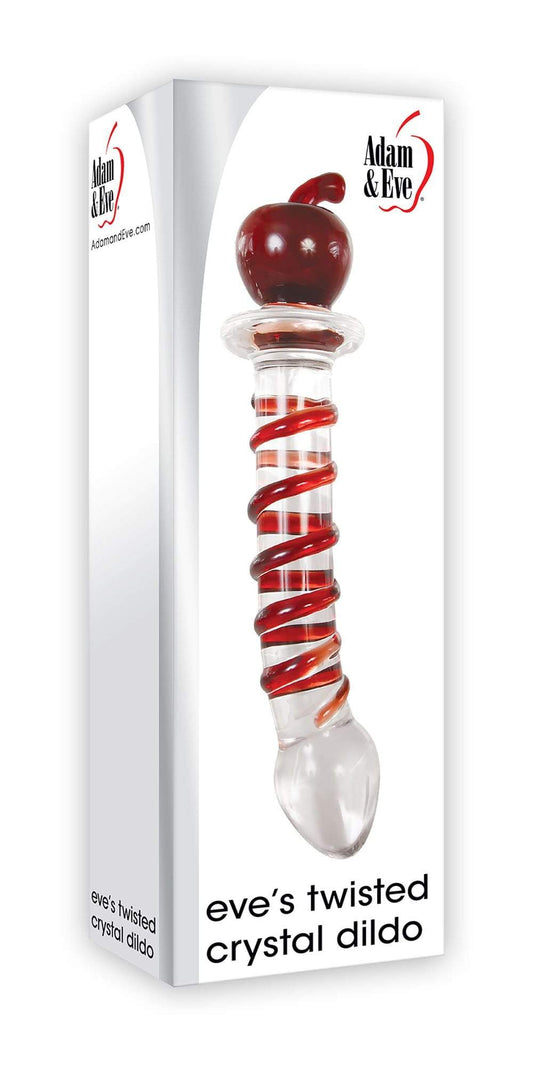 eves twisted crystal dildo  -  Adam and Eve Products