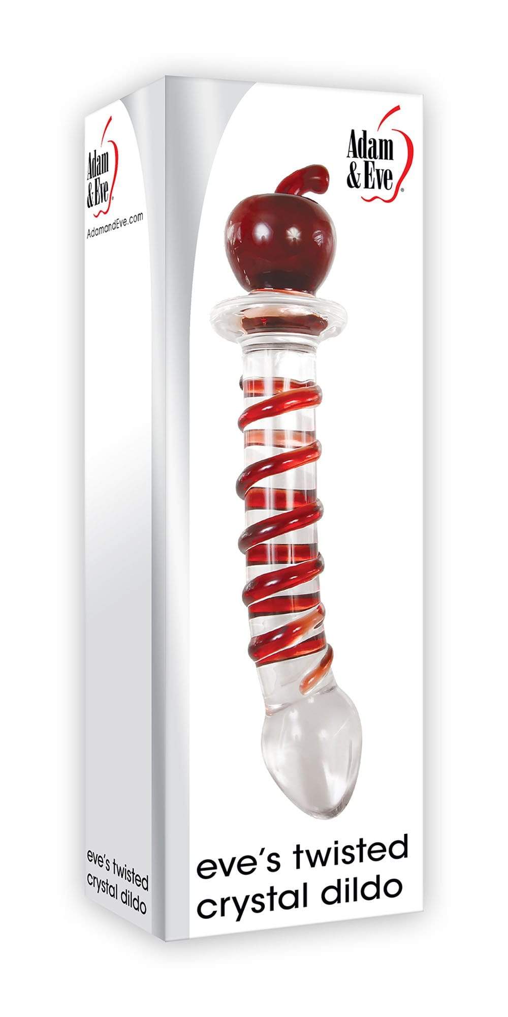 eves twisted crystal dildo  -  Adam and Eve Products