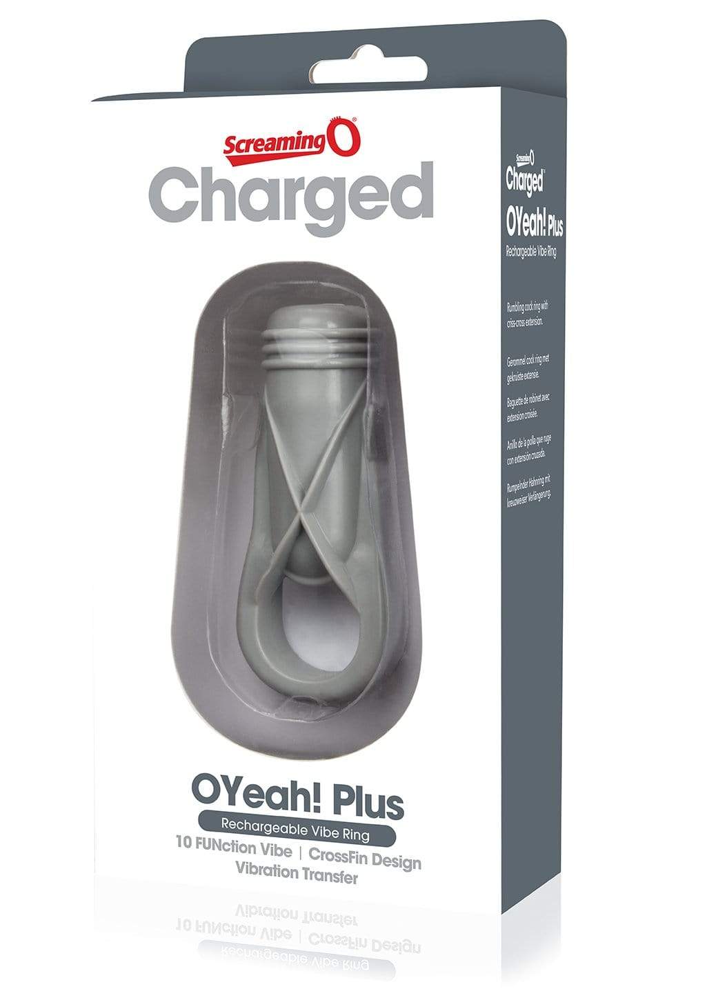 charged o yeah plus ring grey