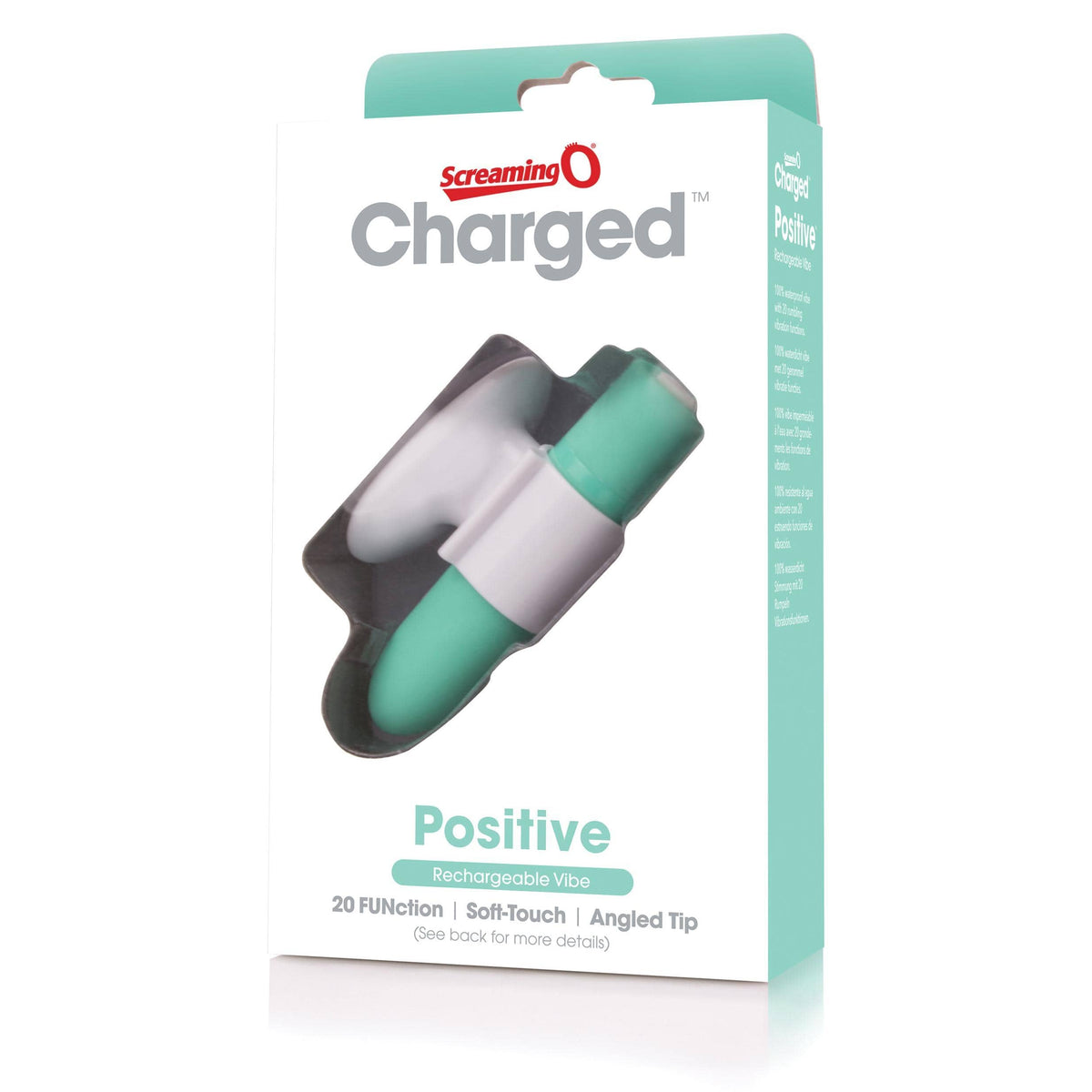 charged positive rechargeable vibe kiwi mint