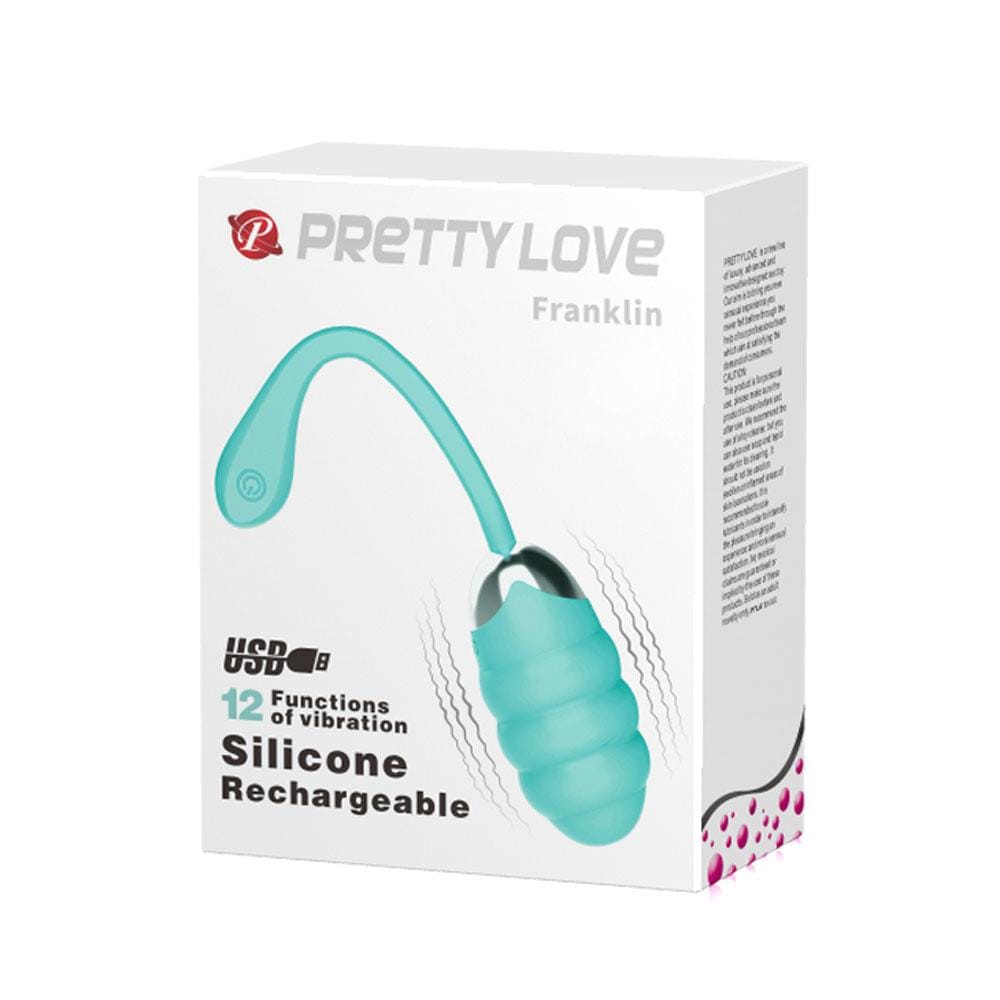 pretty love franklin rechargeable vibrating egg mint