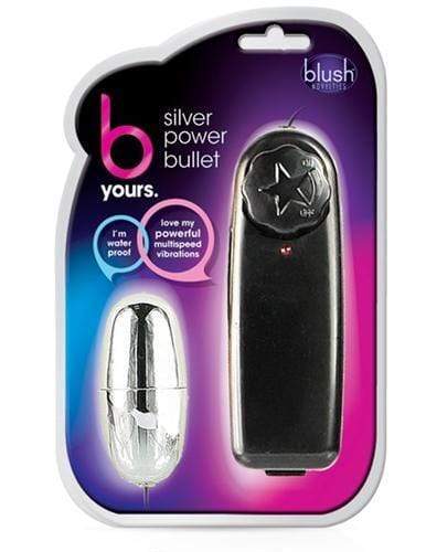 Blush Novelties   b yours silver power bullet black