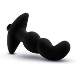 Anal Adventures - Platinum - Silicone Vibrating Prostate Massager 03 - Black