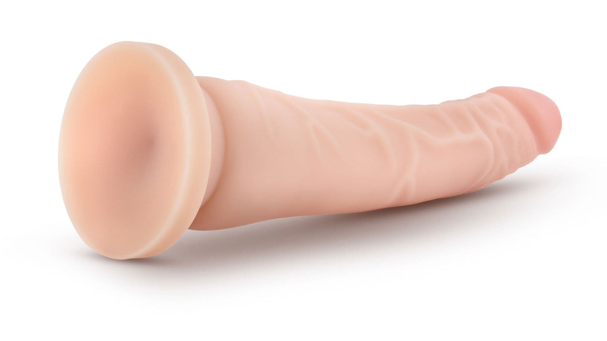 dr skin silicone dr noah 8 inch dong with suction cup vanilla